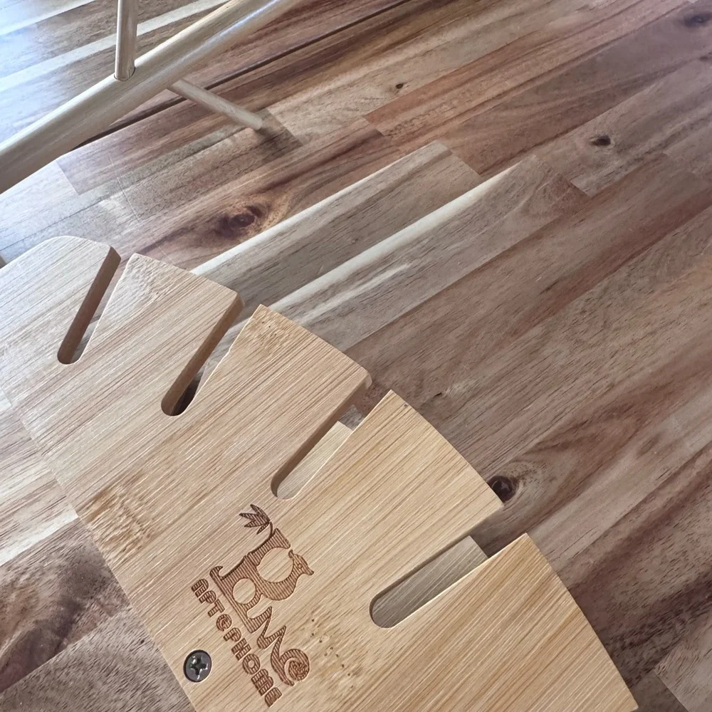 Wooden bamboo Hat Stand and Organizer